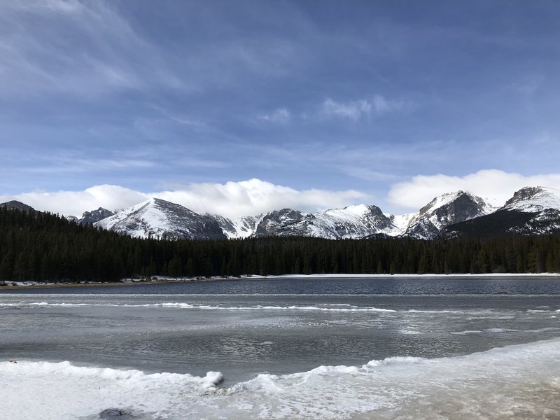 Beautiful view on a clear spring day.