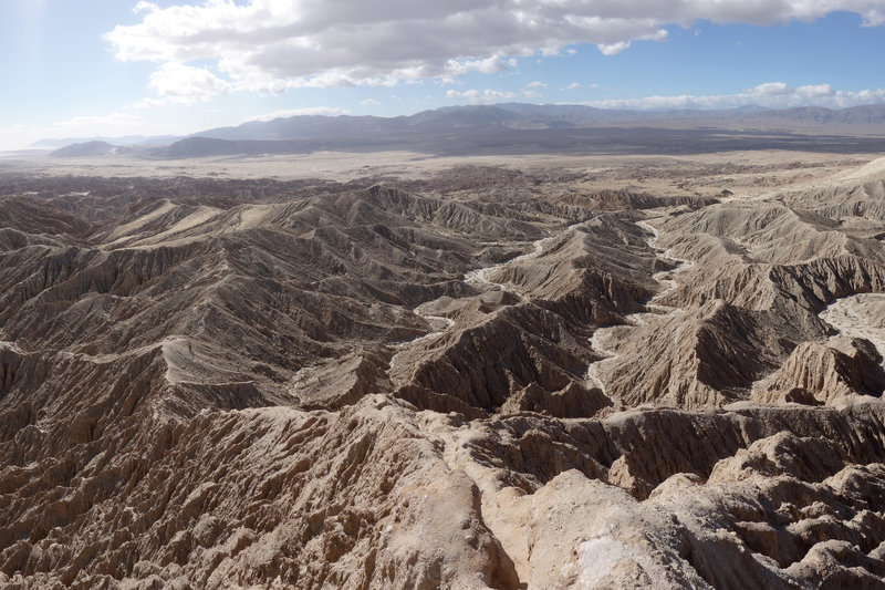 Badlands southeast of Fonts Point.