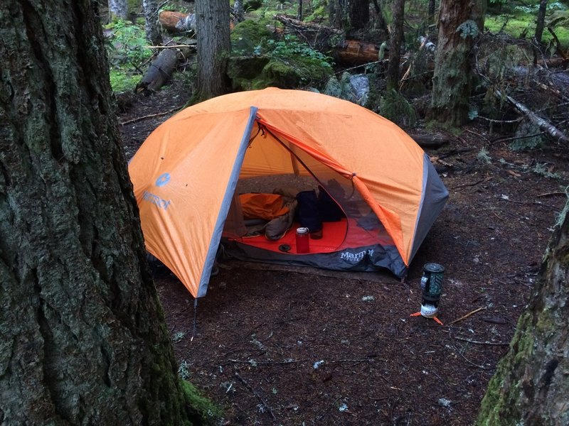 Campsite Day 2 of PCT section G