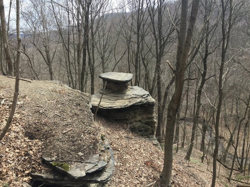 Table rock formation