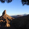 Weavers Needle seen from "Lone Pine" overlook