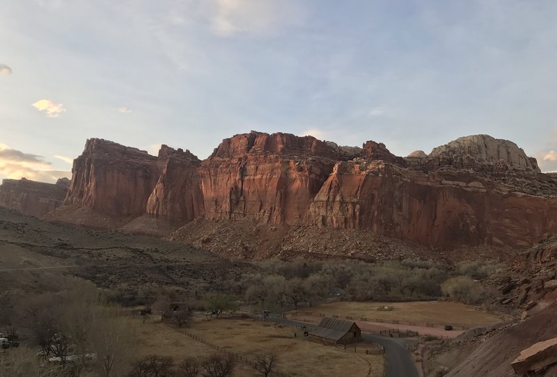 Fruita Campground overlook