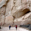 High walls along Sheep Creek