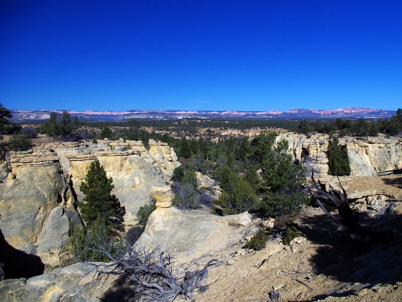 Bryce Canyon National Park on the horizon