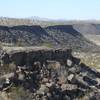 Westside of the crater