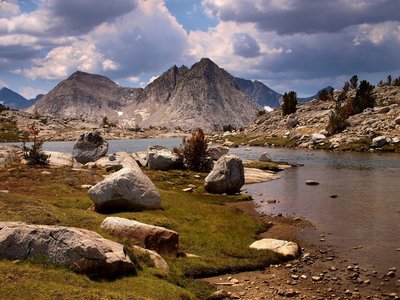 Emerald Peak from Darwin Bench.