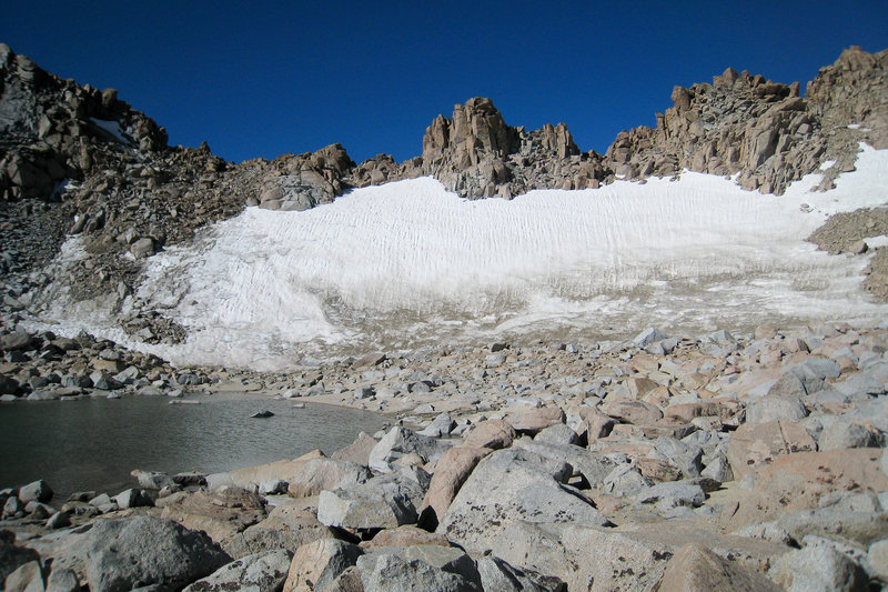 Lamarck Col looking south.