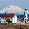 Point Wilson Lighthouse at Fort Worden State Park.