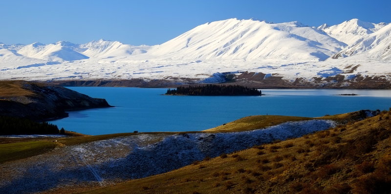 Lake Tekapo from Mt John.