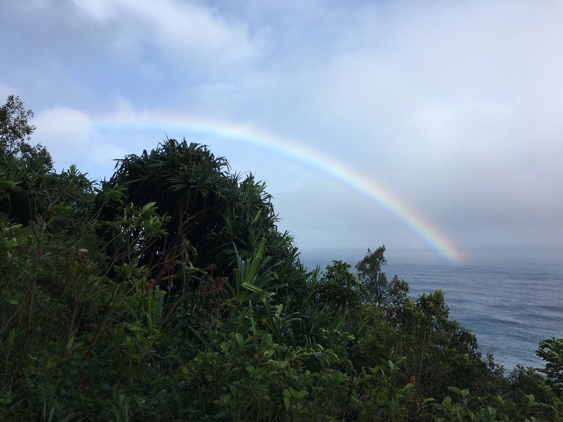 Rainbow - a promise of sunshine?