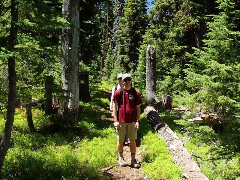 Along the Cliff Lake Trail