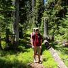 Along the Cliff Lake Trail