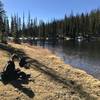 Shingle lake shoreline