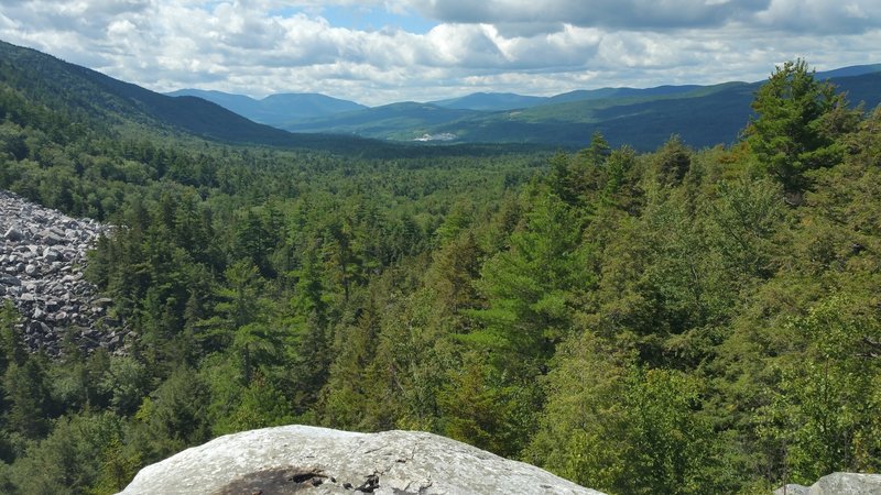 View from the high point of the trail