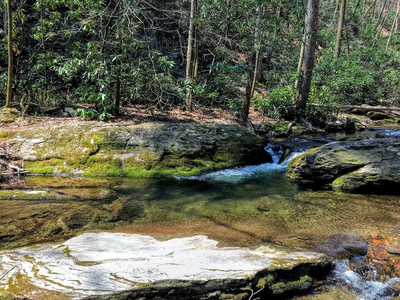 Crystal waters on Basin Creek