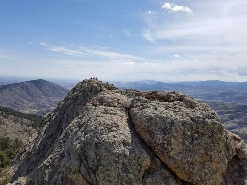 North Side of Horsetooth Rock