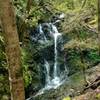 Black Rock Falls is found on a side spur of Waterfall Loop Trail.