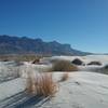 View of the Dunes and Guadalupe Mountains