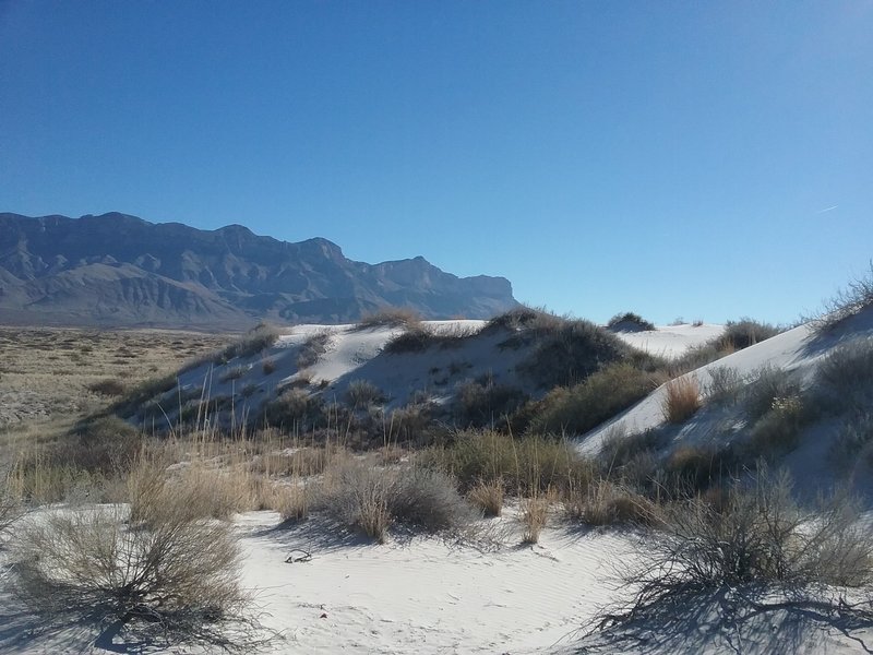 Getting near the Dunes