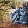 View of High Falls in the winter