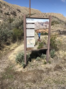 Sign at Green River Campground