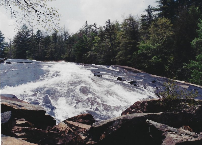 View of Bridal Veil Falls