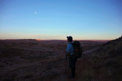Overlook towards the beginning of the hike