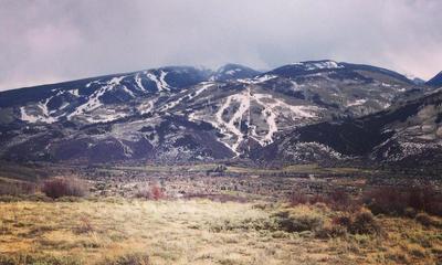 Looking south towards Beaver Creek Resort from Berry Creek Trail