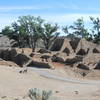 View of the ruins