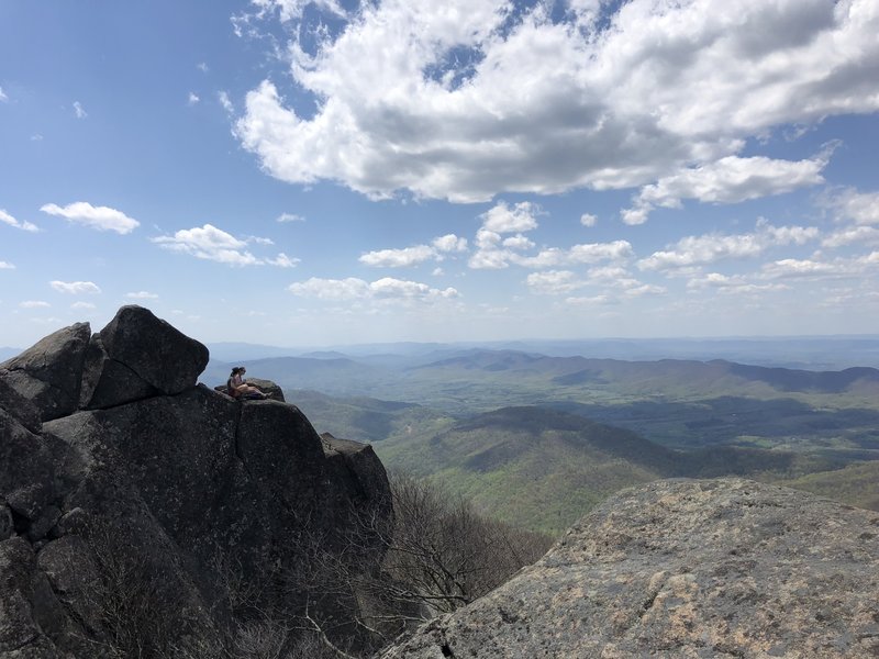 Overlook at the top!