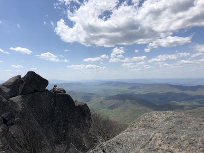 Overlook at the top!