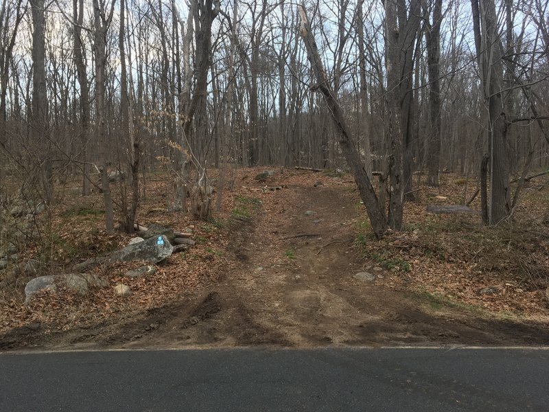 Trailhead off Meriden Road