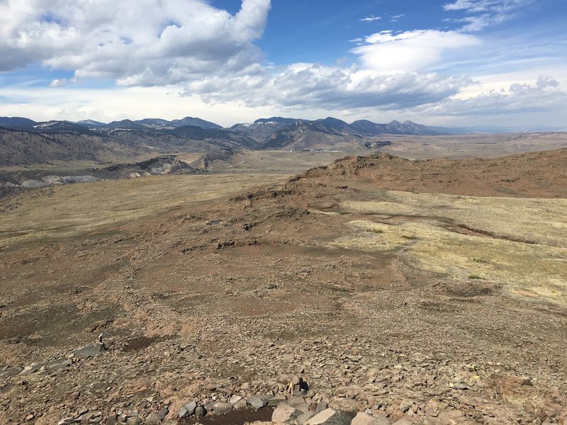 Overlook from the highest point on the mountain