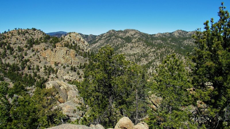 Summit views atop Mt. Margaret