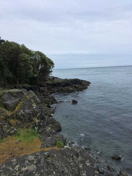 Looking south towards the Olympic Peninsula.