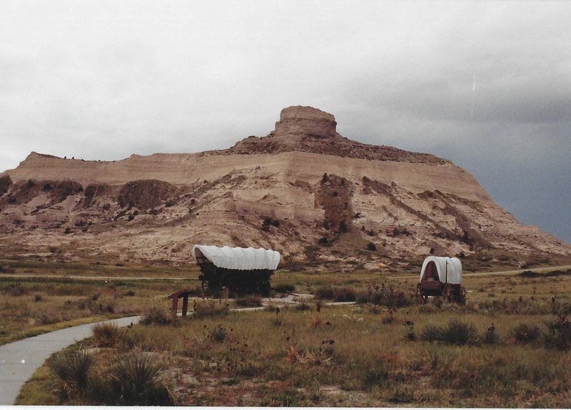 Oregon Trail and the Bluffs.