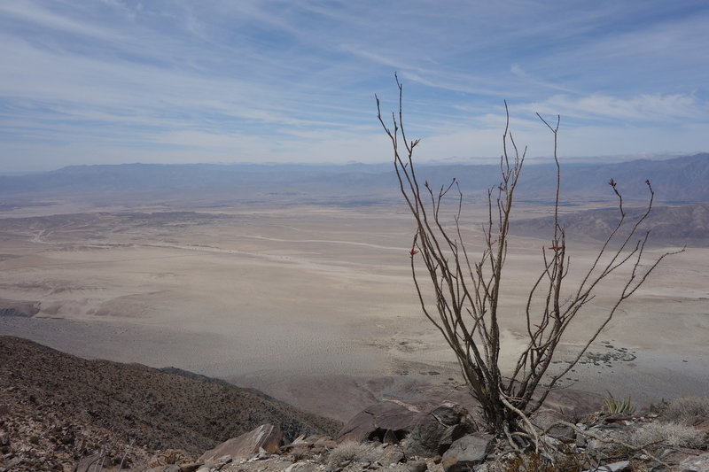 View southwest from the ridge to Villager Peak