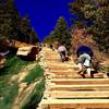 One of the steeper parts of the Incline.