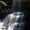 Walking at the base of the Cascades