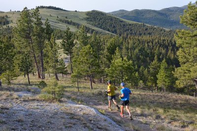 2017 30K: Over the second hump of Mt. Ascension.
