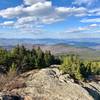 View from the peak at the Kearsarge fire tower