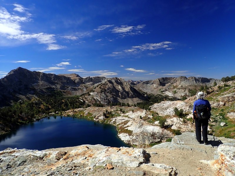 Liberty Lake from the overlook