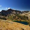 Favre Lake below Lake Peak