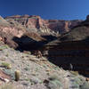 Entering the upper Tapeats Creek drainage