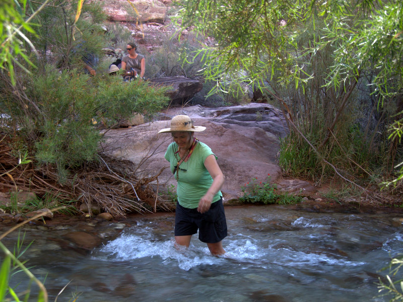 Crossing Tapeats Creek