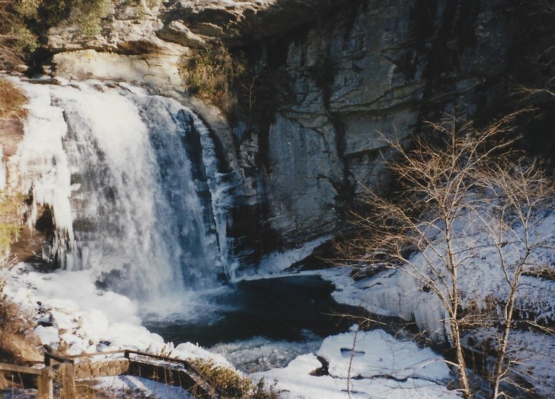 The falls in the winter