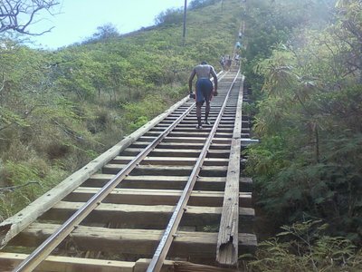 The tressle, roughly half way