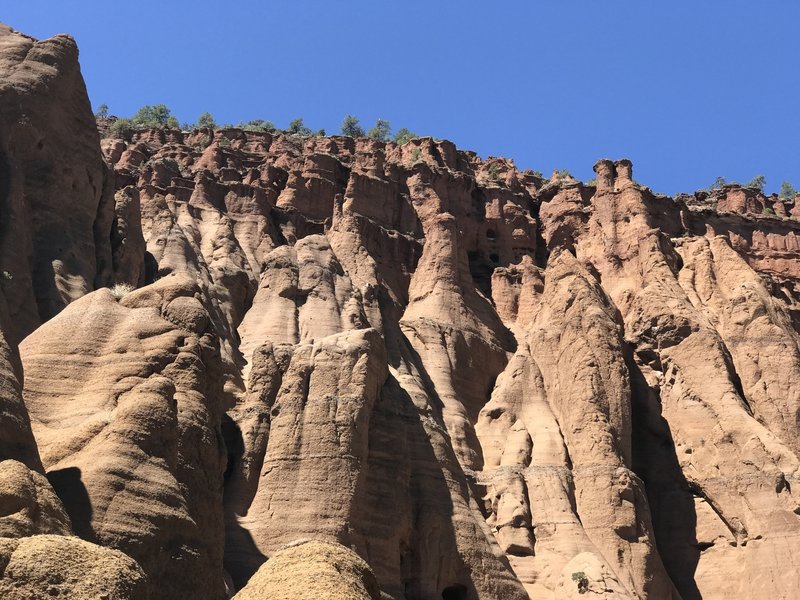 Hoodoos at the end of Red Mountain Trail