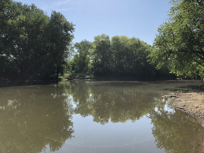 Scioto River on the REI trail