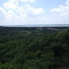 Looking west from the overlook tower about 0.7 mi down the trail.